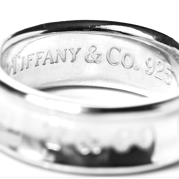 Tiffany & Co 1837 Sterling Silver Ring - Picture 11 of 12